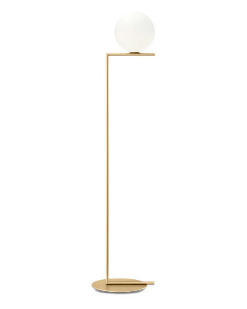 Flos Geometrische Stehlampe aus Messing - Gold Gold