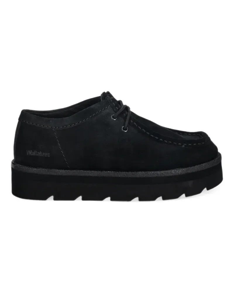 Clarks Meare Walla suede lace-up shoes - Schwarz Schwarz