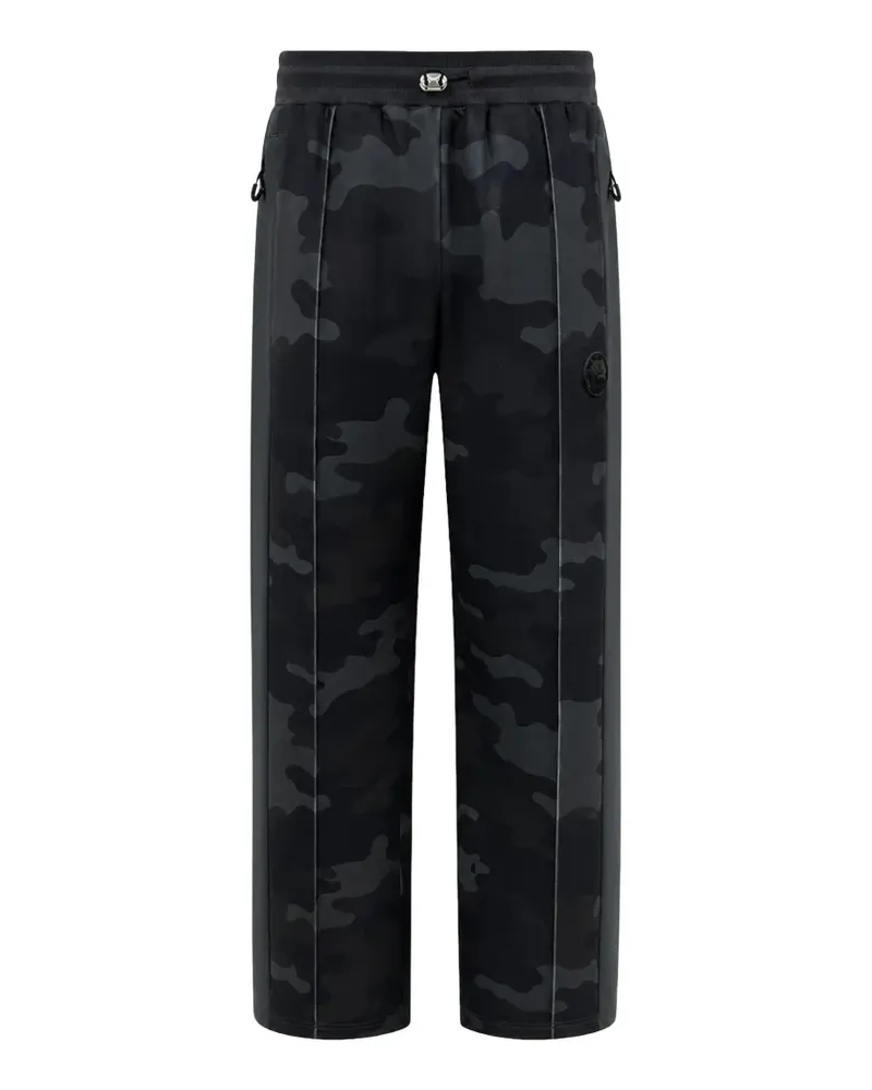 Philipp Plein Jogginghose mit Camouflage-Print - Schwarz Schwarz