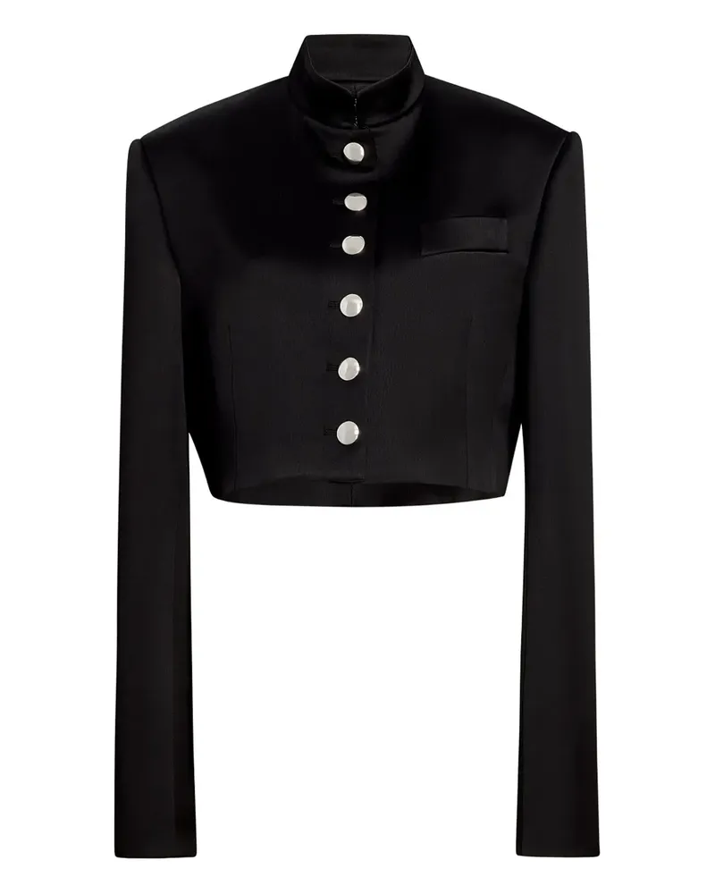 KHAITE Samuelson Jacke mit Knöpfen - Schwarz Schwarz