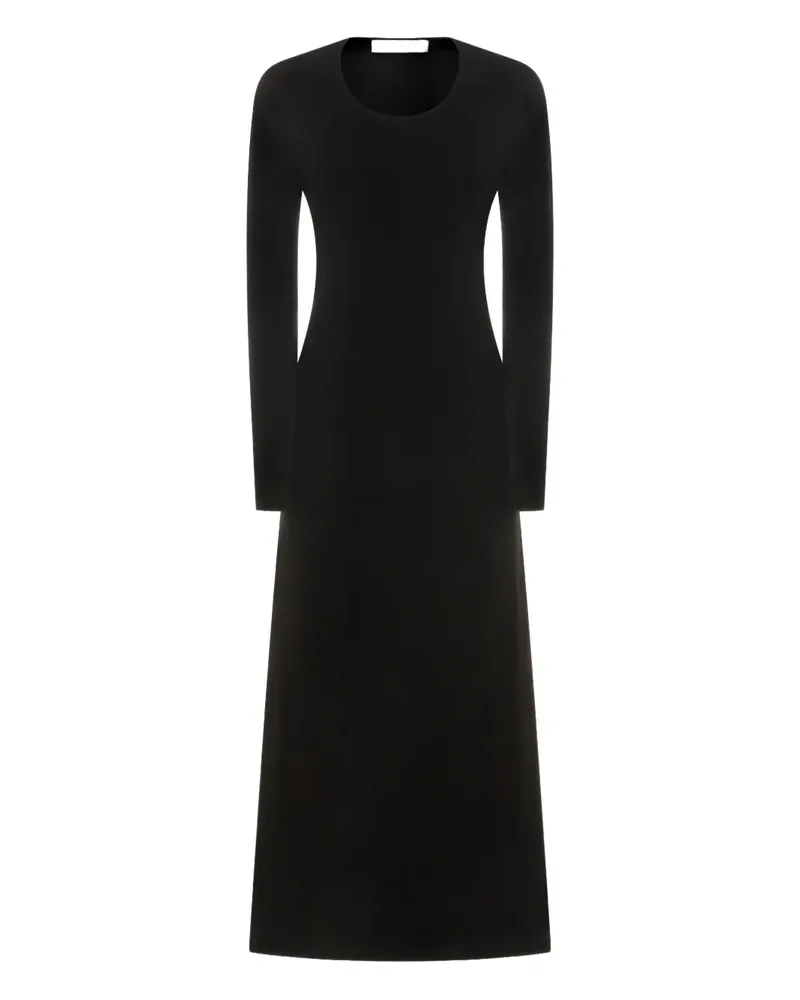 The Row Kleid mit langen Ärmeln - Schwarz Schwarz
