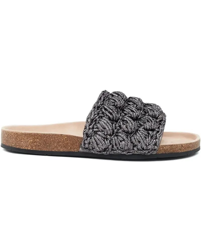 J.W.Anderson woven sandals - Grau Grau
