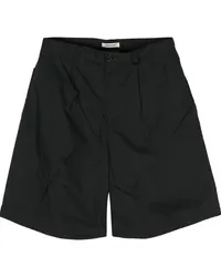 Undercover Weite Shorts mit Abnähern Schwarz