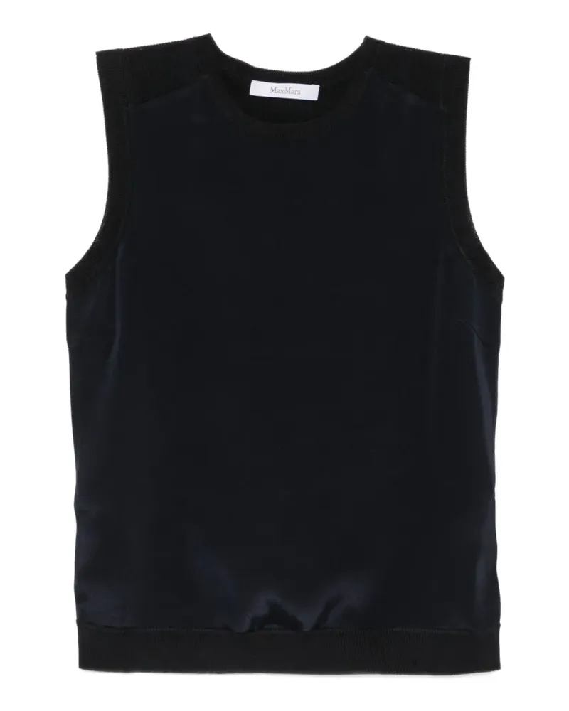 Max Mara Ginseng Top - Blau Blau