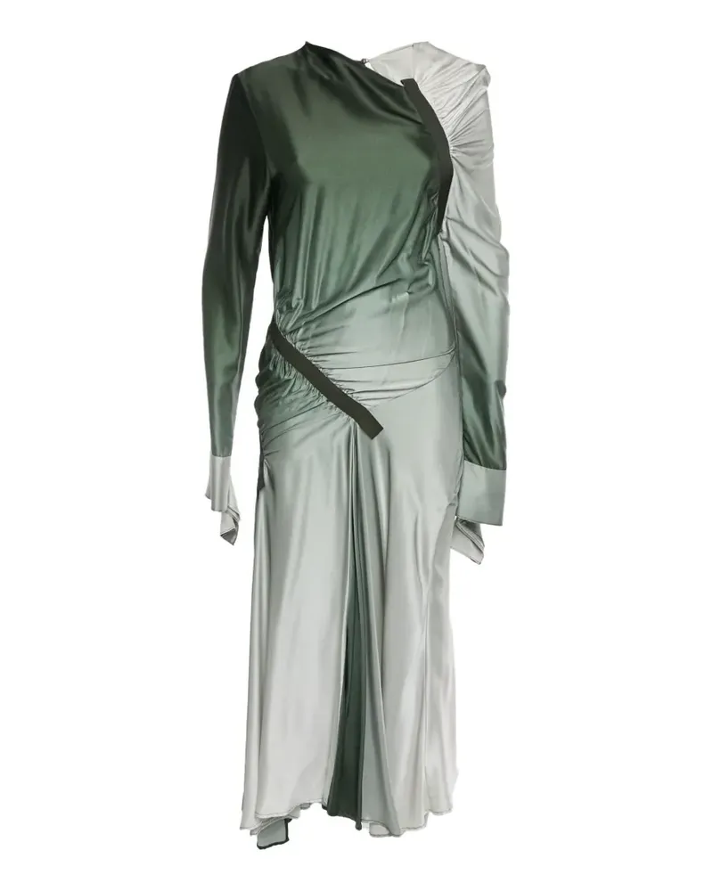 Christopher Esber gradient draped maxi dress - Grün Grün