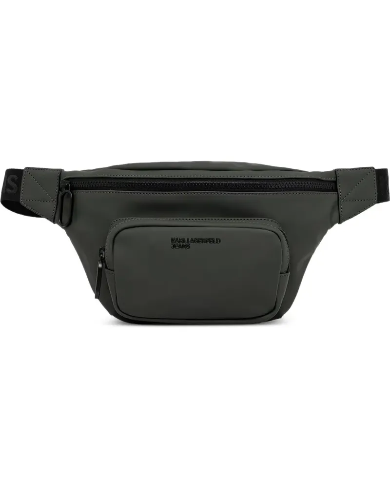 Karl Lagerfeld Gürteltasche mit Logo-Prägung - Grün Grün