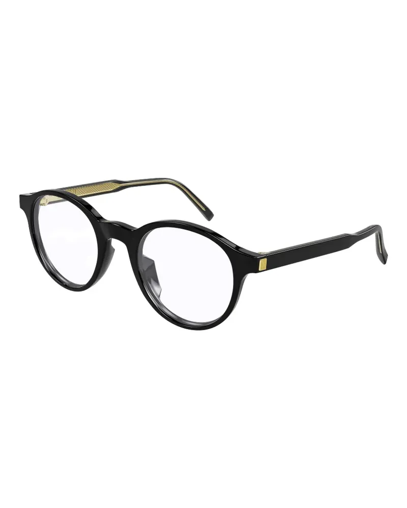 Dunhill round-frame glasses - Schwarz Schwarz
