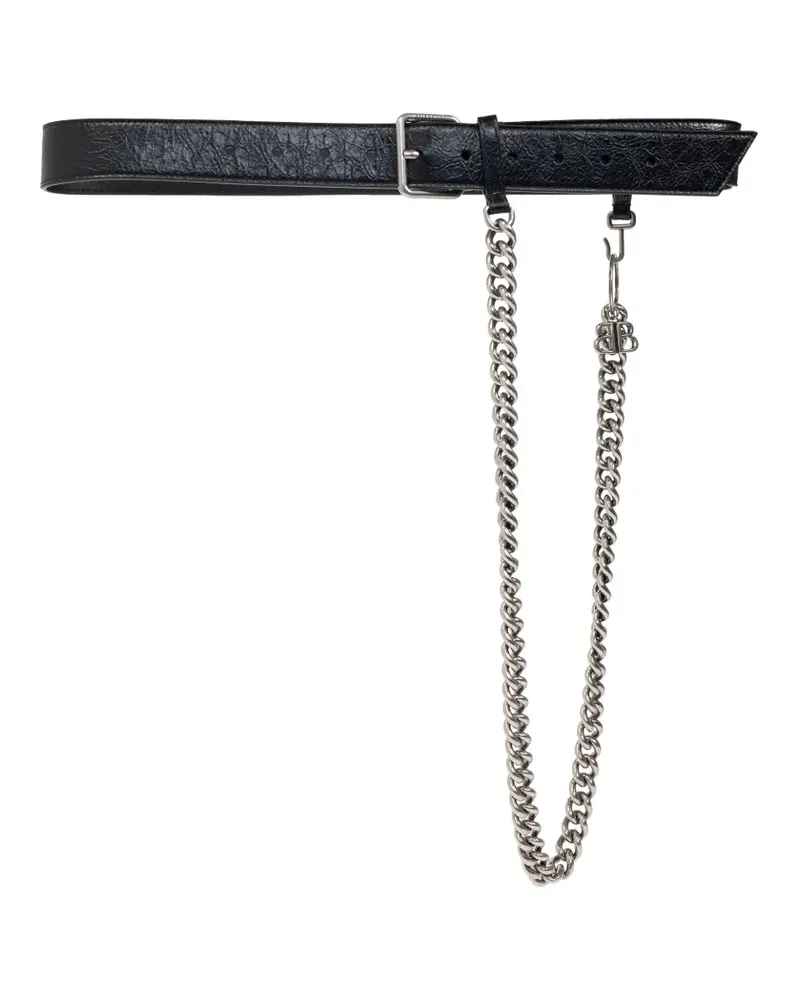 Balenciaga Monaco Gürtel - Schwarz Schwarz