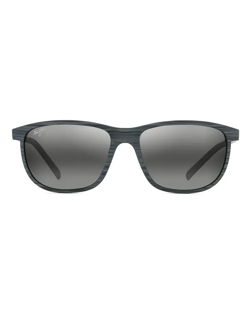 Maui Jim Lele Kawa stripe-frame sunglasses - Grau Grau