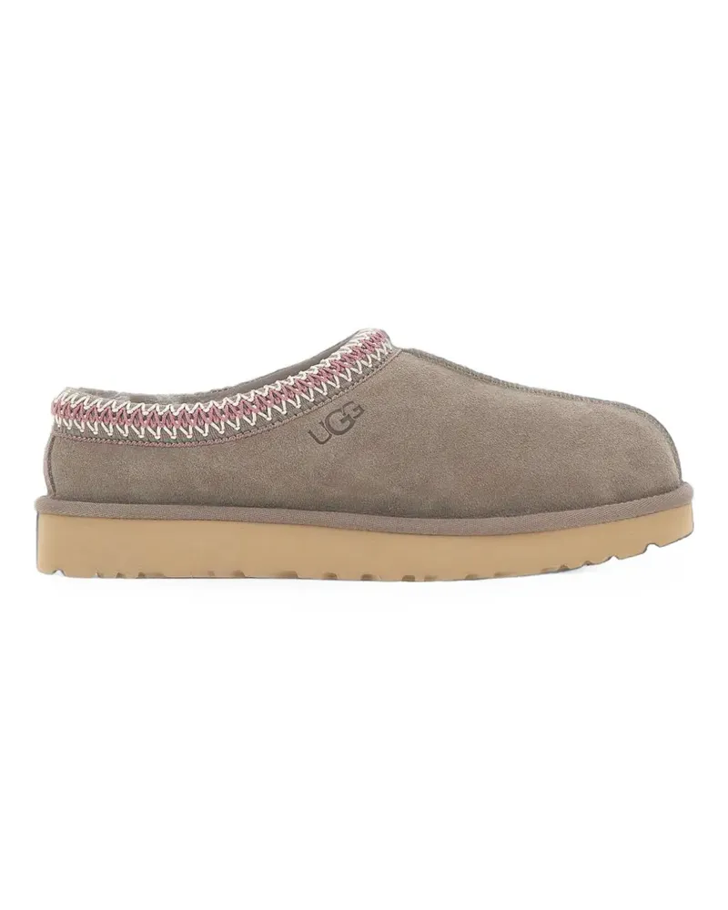 UGG Tasman II  braid suede slippers - Grau Grau