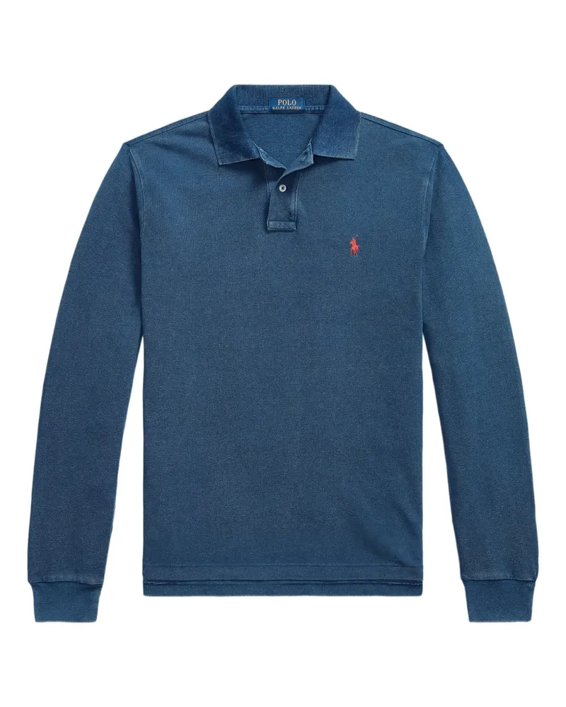 Ralph Lauren long-sleeve polo shirt - Blau Blau
