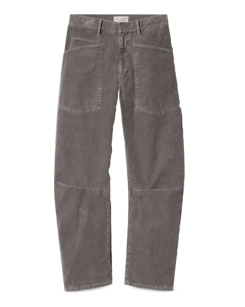 Nili Lotan Shon Cordhose - Grau Grau