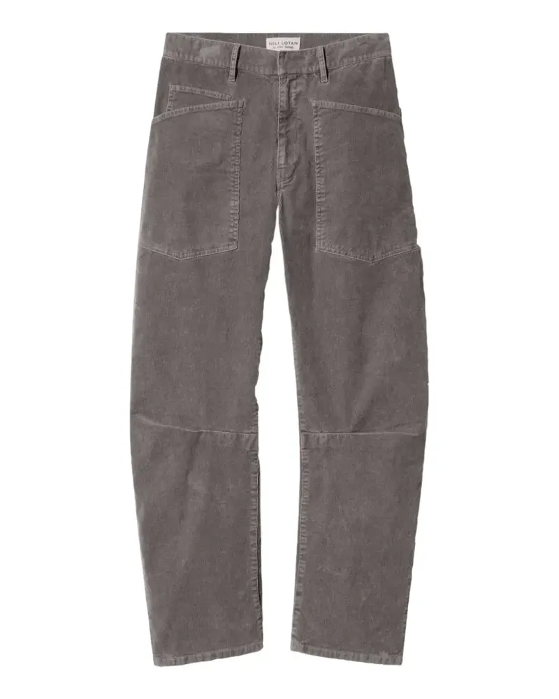 Nili Lotan Shon Cordhose - Grau Grau