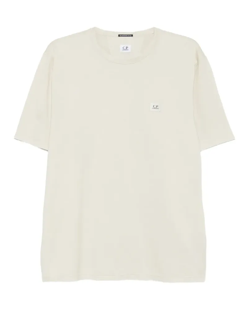 C.P. Company logo-patch T-shirt - Nude Nude