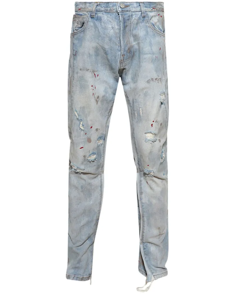 RRR123 Painted Repented Jeans - Blau Blau