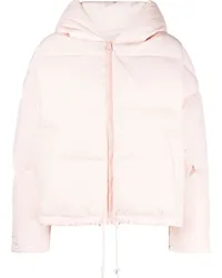 Yves Salomon Daunenjacke mit Kordelzug Rosa