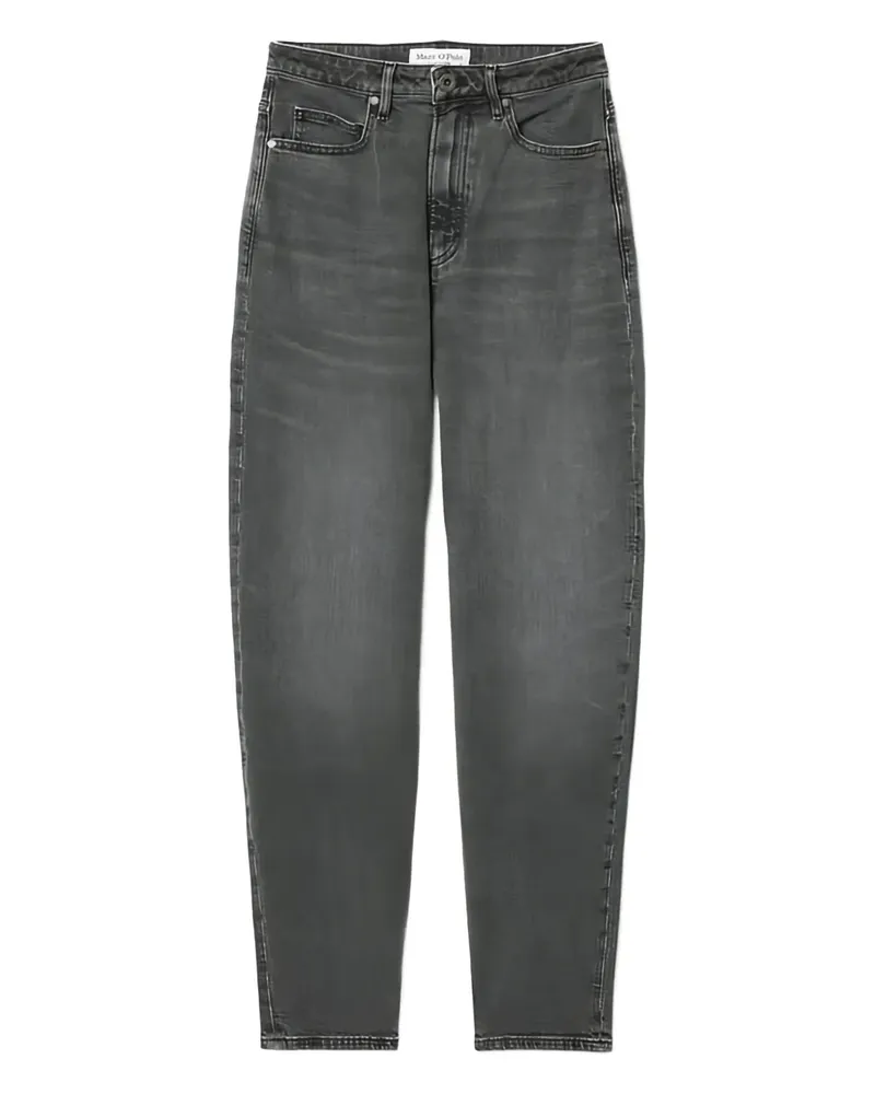 Marc O'Polo Jeans mit Logo-Patch - Grau Grau