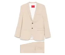 Einreihiger Anzug - Nude