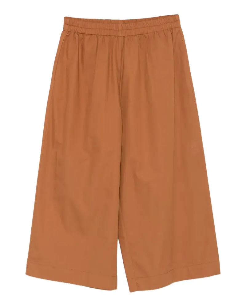 ..,merci elasticated-waistband trousers - Braun Braun