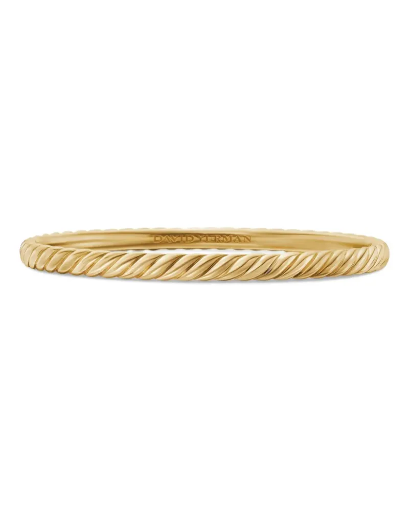 David Yurman 18kt Sculpted Cable Gelbgoldarmreif (4,6mm Gold