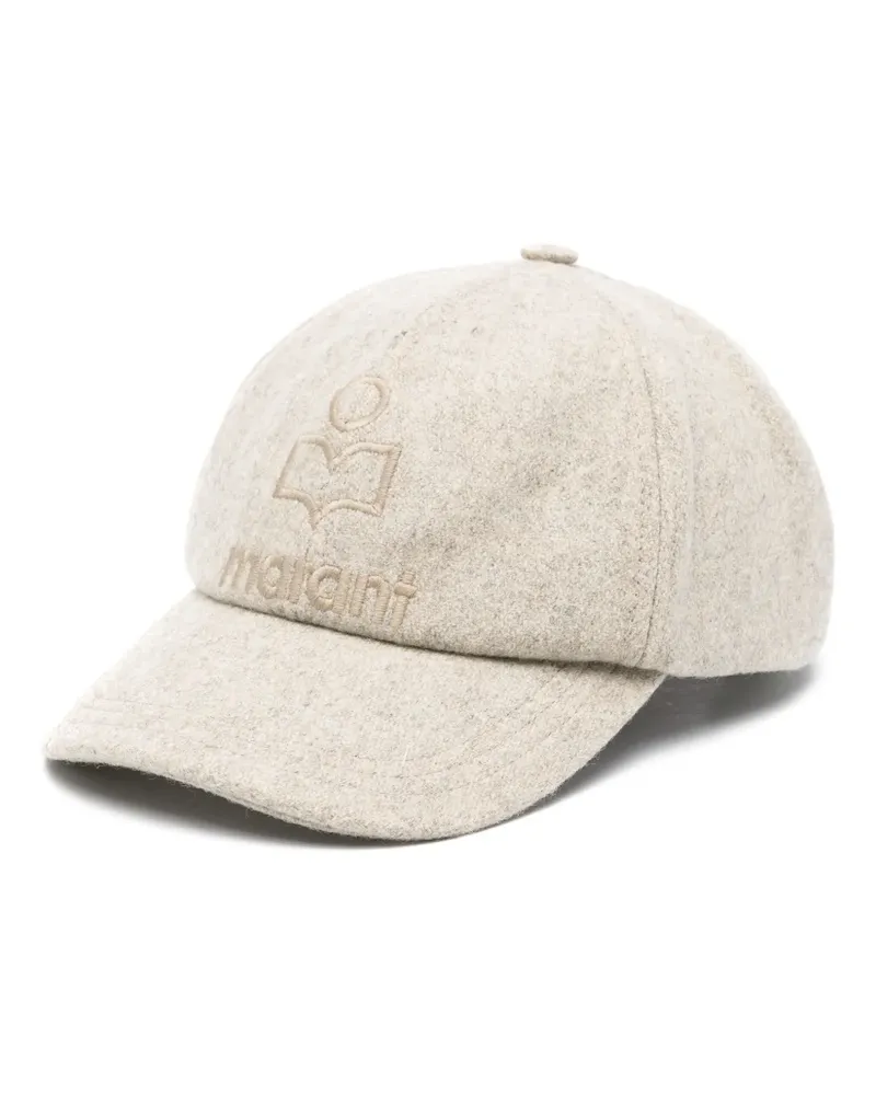 Isabel Marant Baseballkappe mit Logo-Stickerei - Nude Nude