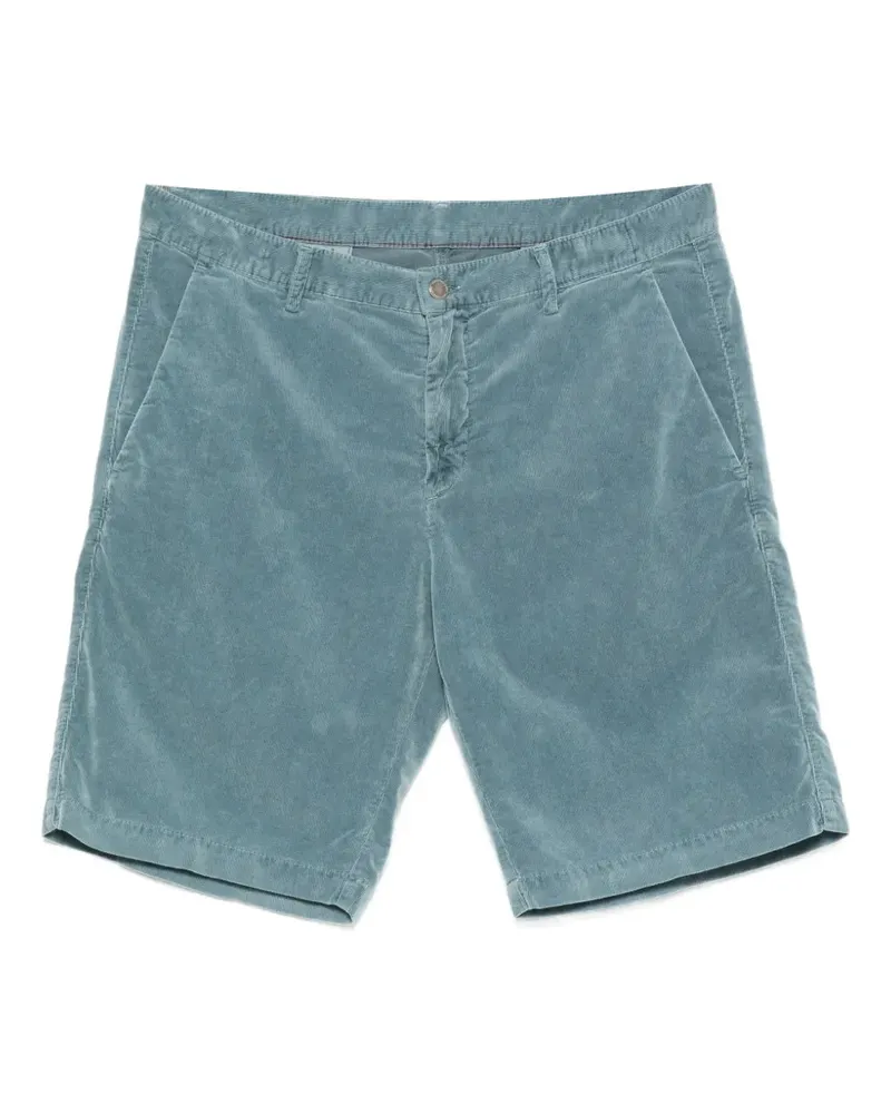 Massimo Alba Vela corduroy shorts - Blau Blau