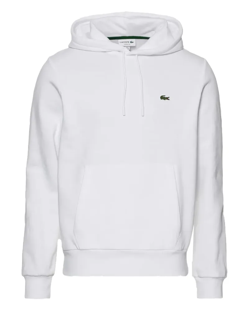 Lacoste Hoodie mit Logo - Weiß Weiß