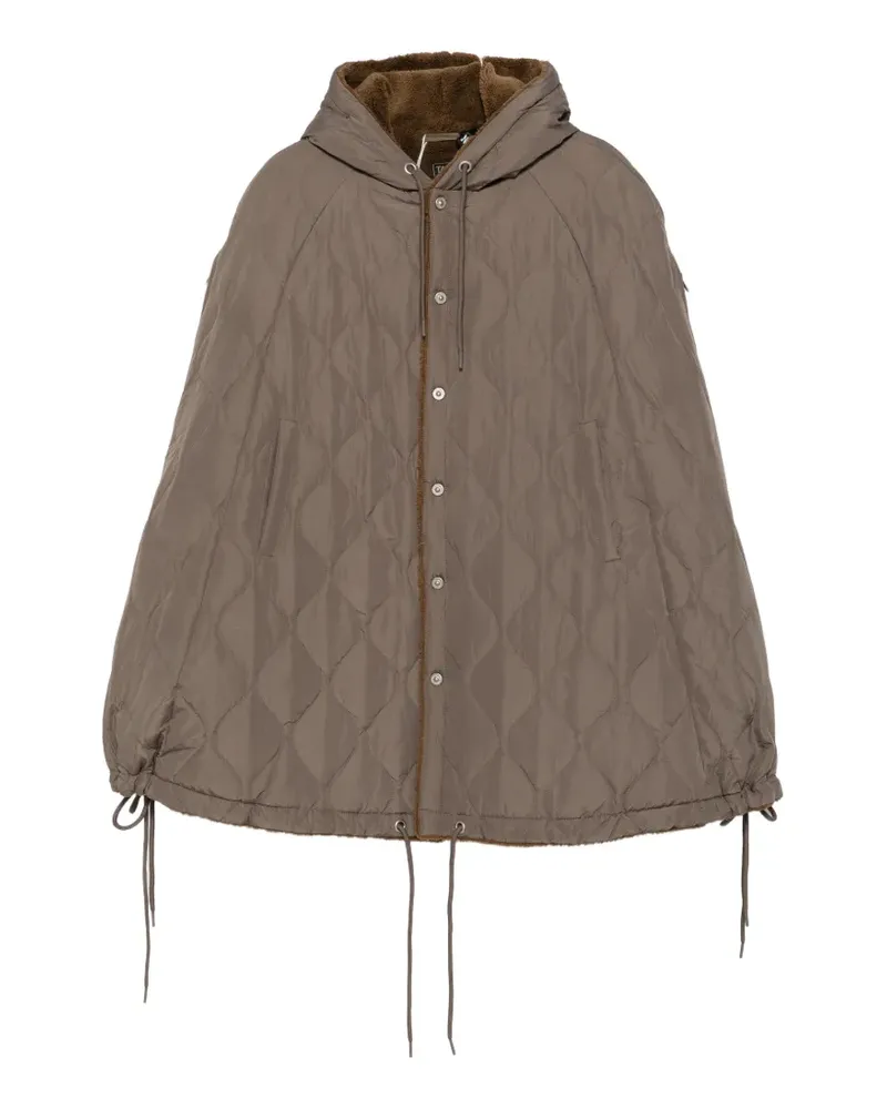 TAION quilted hooded jacket - Braun Braun