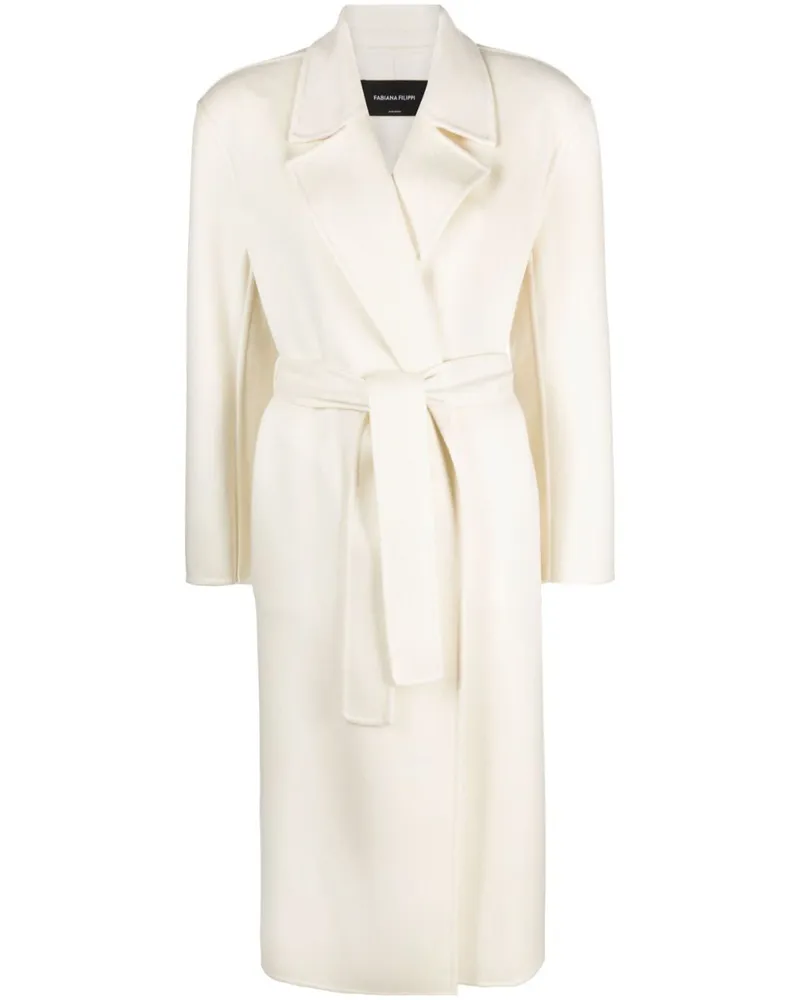 Fabiana Filippi Trenchcoat mit Gürtel - Nude Nude