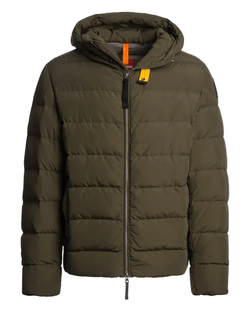 Parajumpers Gesteppte Kapuzenjacke - Grün Grün