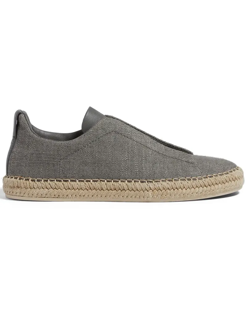 Ermenegildo Zegna Triple Stitch Sneakers - Grau Grau