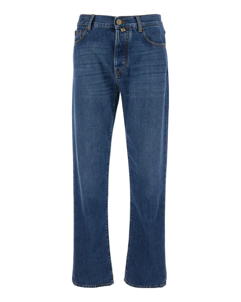 Jacob Cohën Edo Jeans im Five-Pocket-Design - Blau Blau