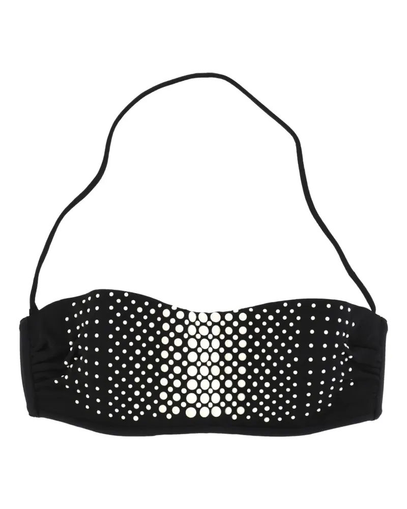 La Perla polka-dot bikini top - Schwarz Schwarz