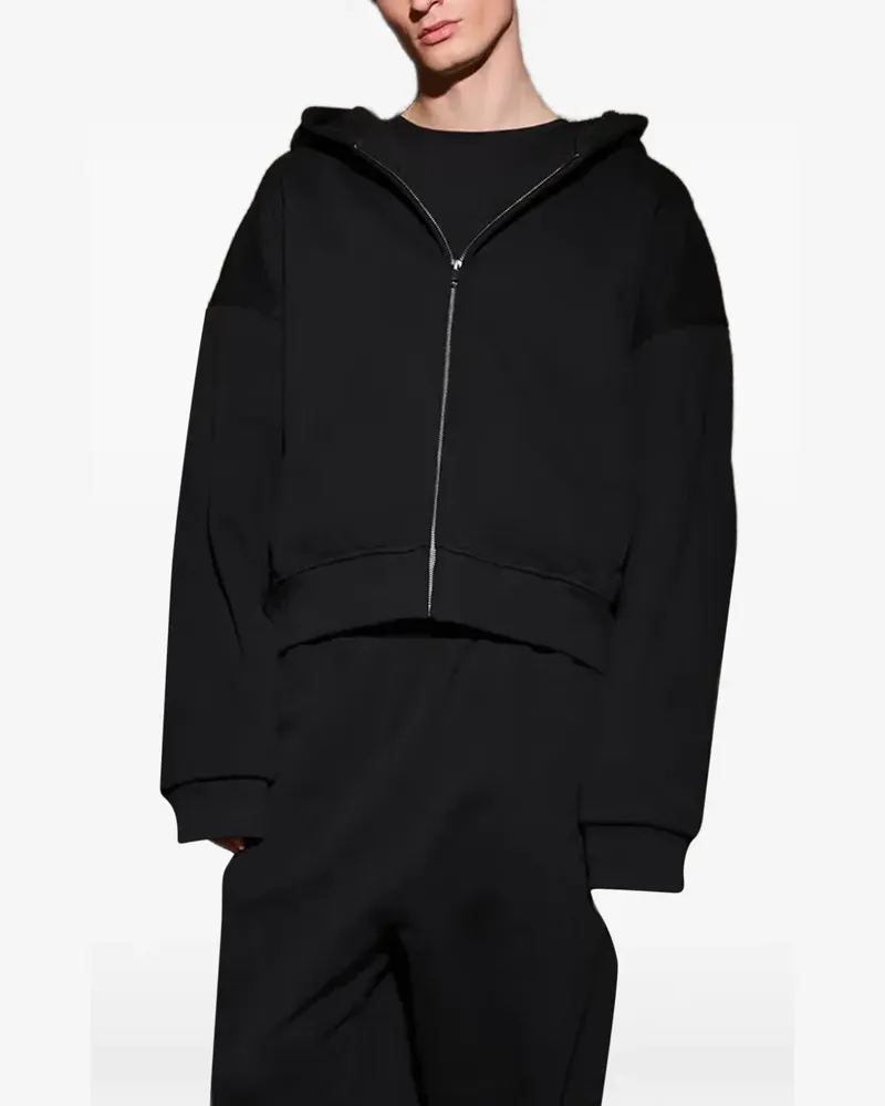 Entire Studios Kapuzenjacke mit Reißverschluss - Schwarz Schwarz