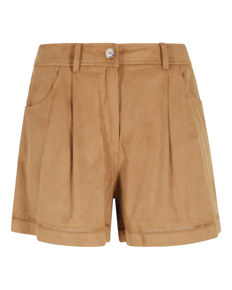 Ermanno Scervino pleated shorts - Nude Nude