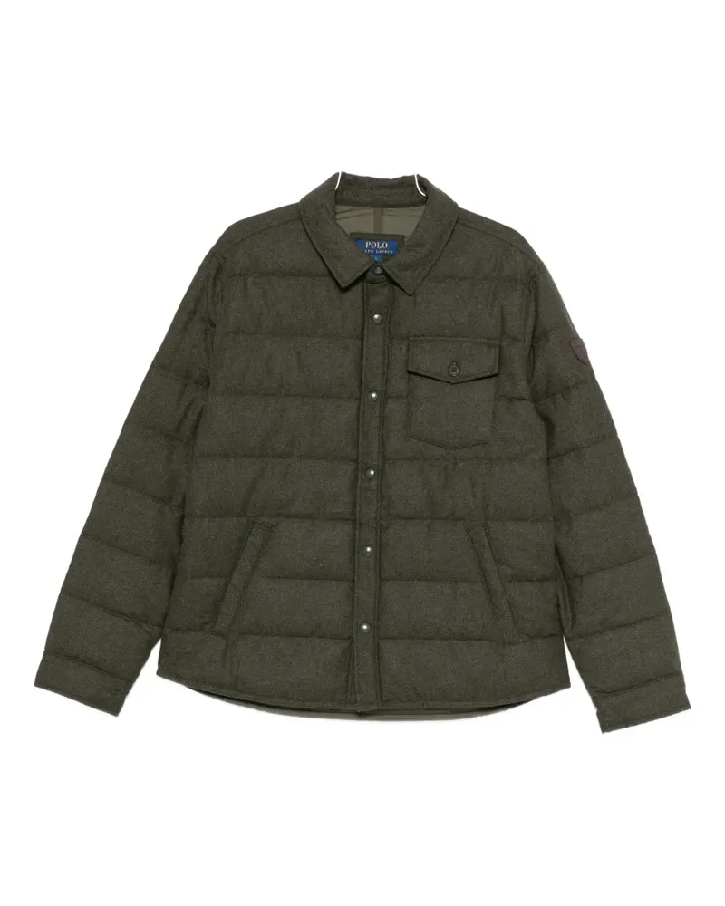 Ralph Lauren herringbone puffer jacket - Grün Grün