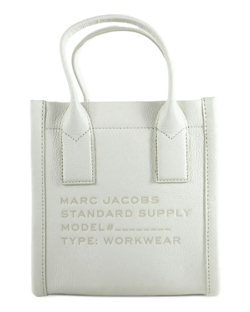 Marc Jacobs Shopper mit Logo-Prägung - Weiß Weiß