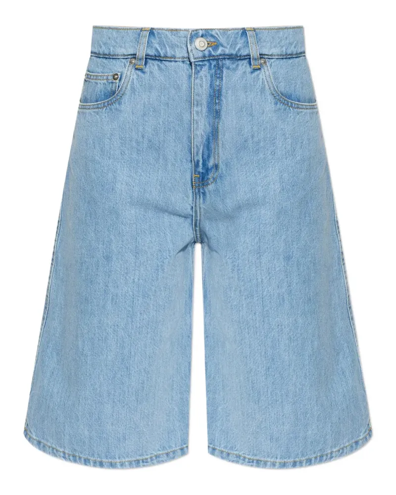 COPERNI Shorts mit Gürtel - Blau Blau