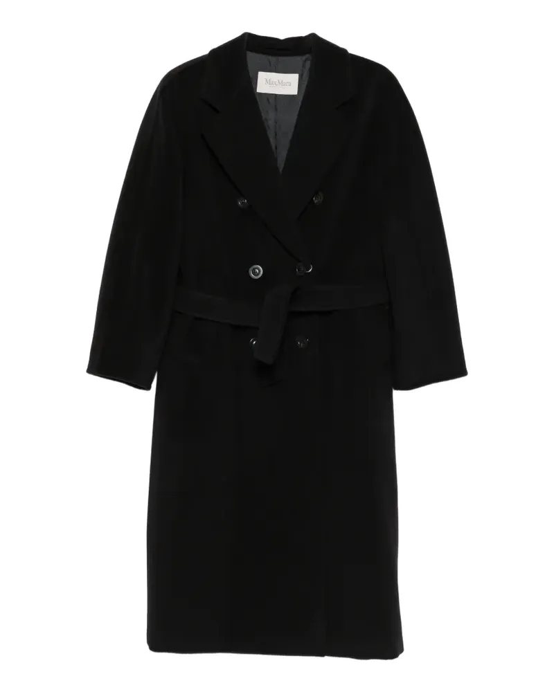Max Mara double-breasted belted coat - Schwarz Schwarz