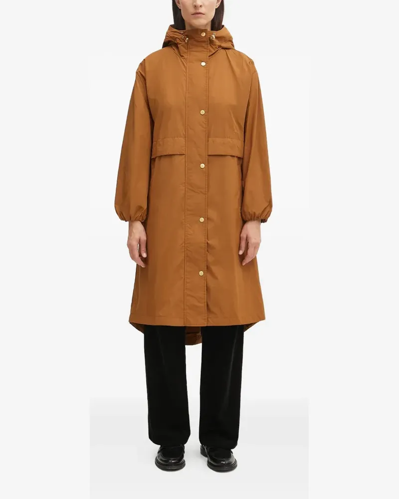 Barbour hooded buttoned parka - Braun Braun