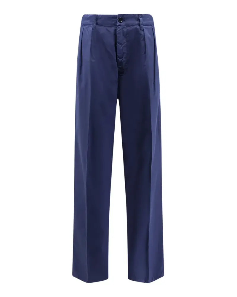 ASPESI pleated straight-leg trousers - Blau Blau