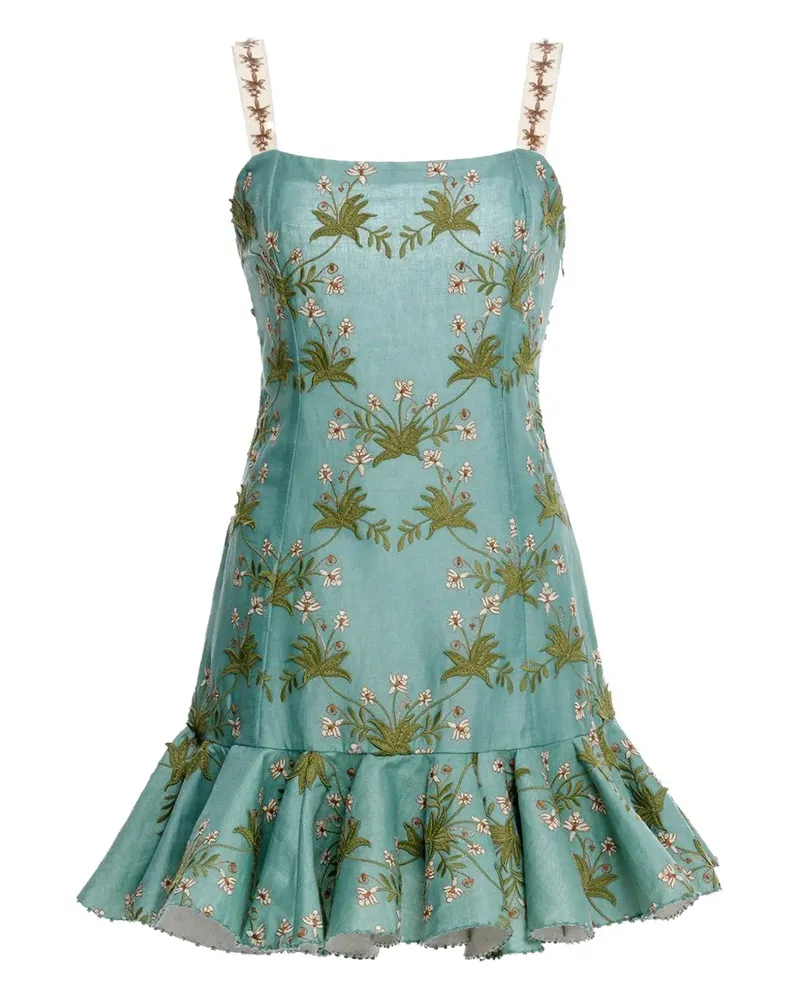 AGUA BENDITA Tumbao Orquidea dress - Grün Grün
