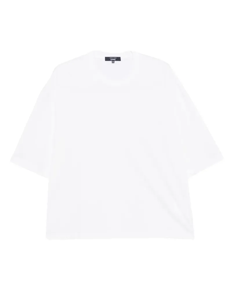 Comme des Garçons T-Shirt im Oversized-Look - Schwarz Schwarz