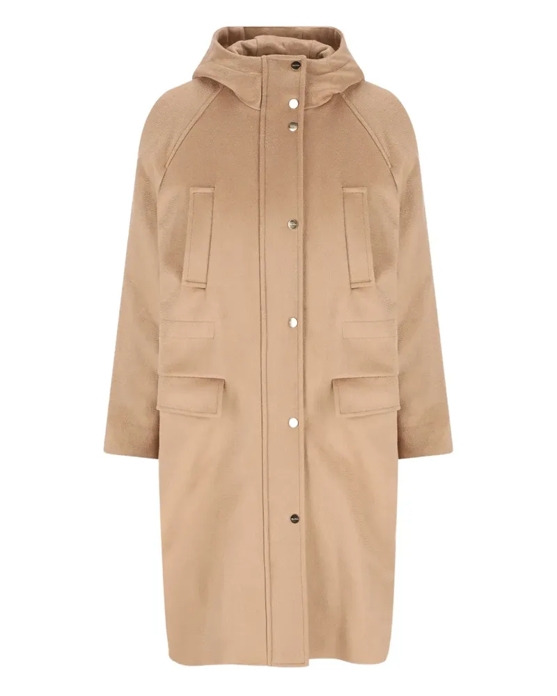 Max Mara Gesteppter Mantel - Braun Braun