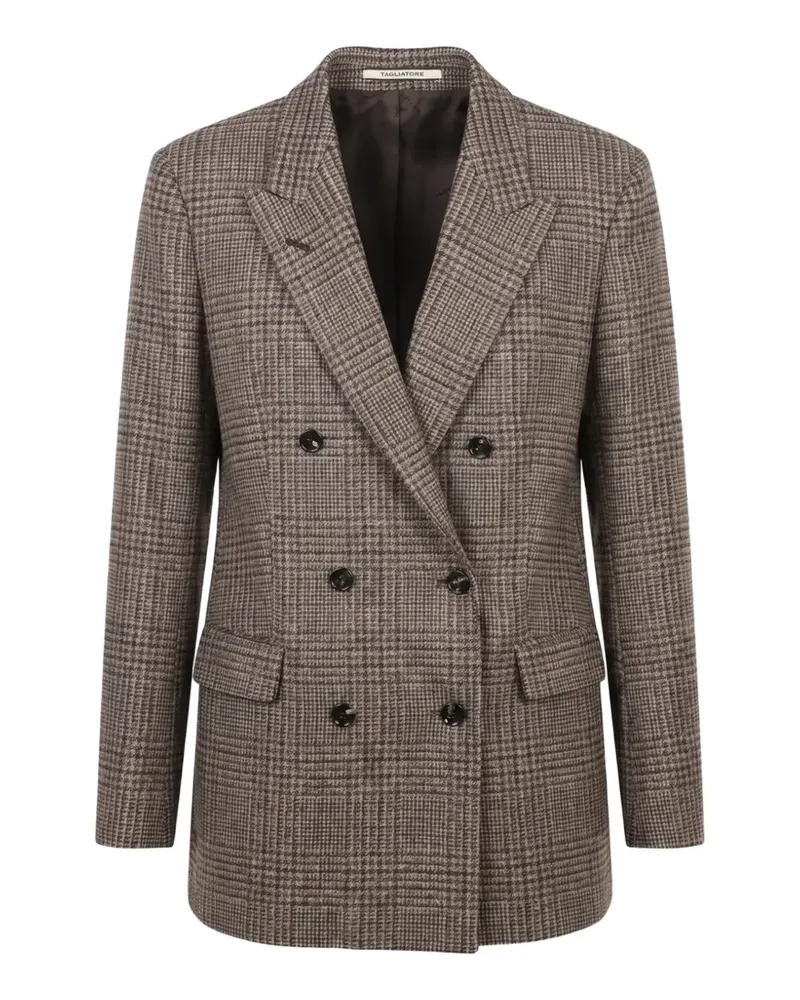 Tagliatore Doppelreihiger Jasmine Blazer - Braun Braun