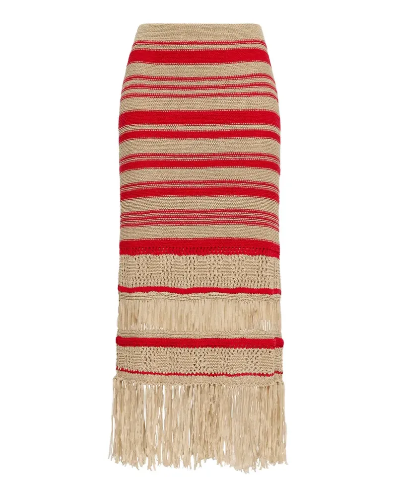 Maliparmi fine-knit skirt - Nude Nude