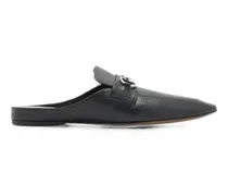Ragazzo Horsebit Mules - Schwarz