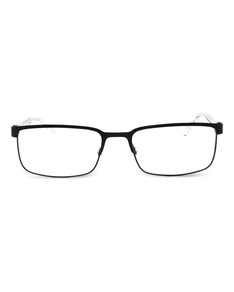 Tommy Hilfiger Brille mit eckigem Gestell - Schwarz Schwarz