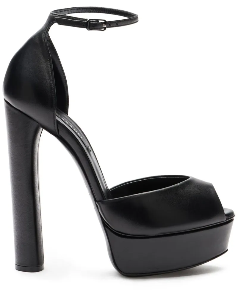 Casadei Flora Sandalen 140mm - Schwarz Schwarz