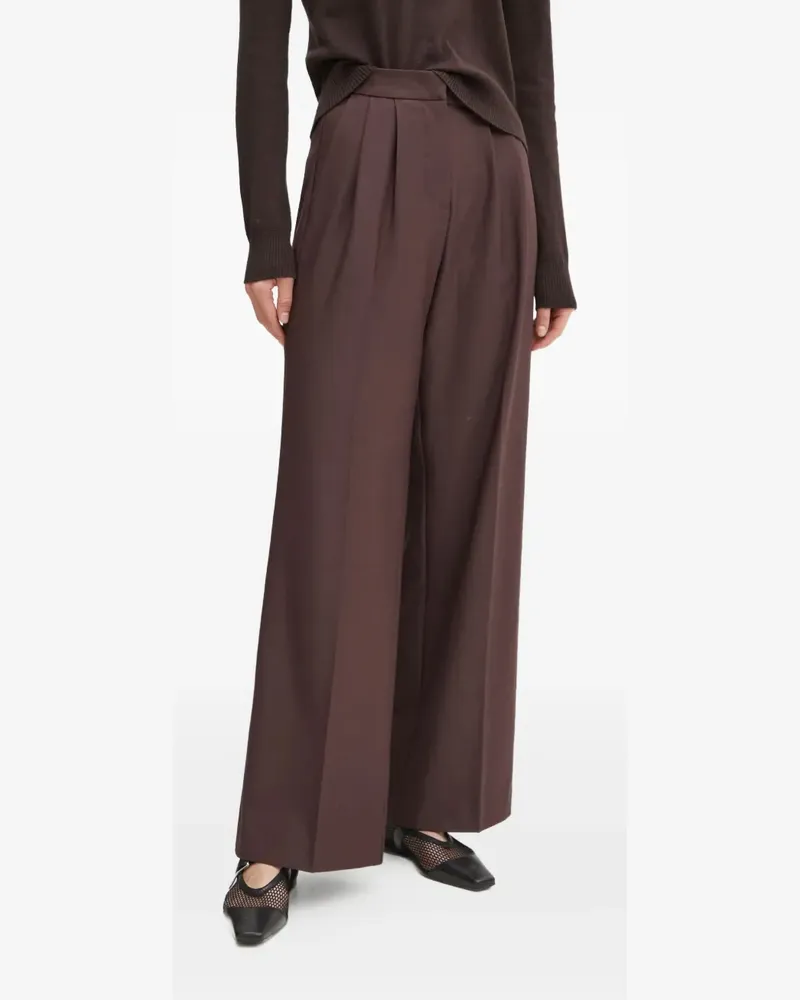 Day Birger et Mikkelsen Klassische Bundfaltenhose - Braun Braun